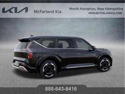 Ebony Black 2026 Kia EV9 Land