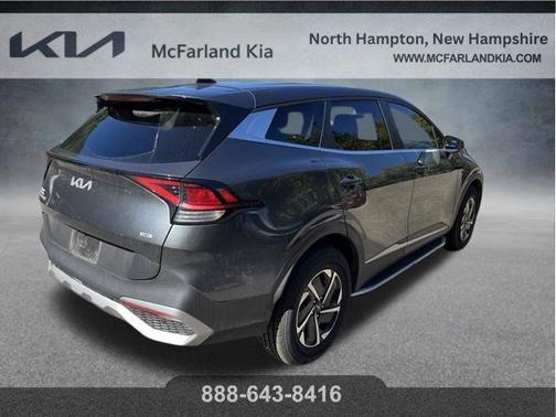 Gravity Gray 2023 Kia Sportage Hybrid LX