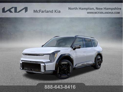 Glacier White 2026 Kia EV9 GT-Line