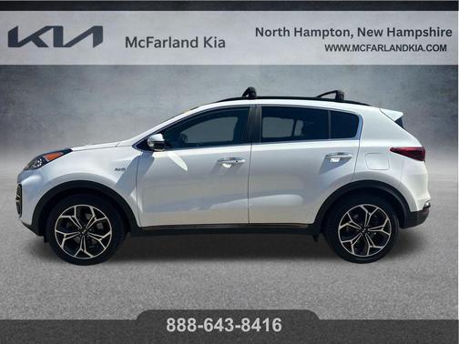 Snow White Pearl 2020 Kia Sportage SX Turbo