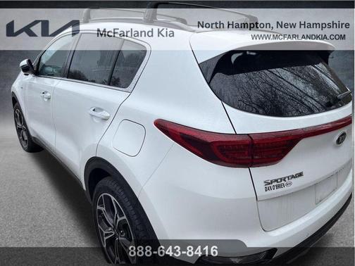 Snow White Pearl 2020 Kia Sportage SX Turbo