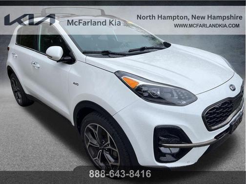 Snow White Pearl 2020 Kia Sportage SX Turbo