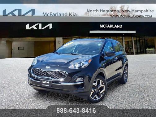 Black Cherry Pearl 2022 Kia Sportage EX