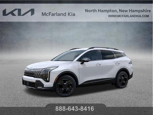 Snow White Pearl 2026 Kia Sportage Hybrid X-Line