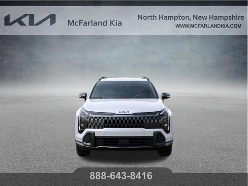 Snow White Pearl 2026 Kia Sportage Hybrid X-Line