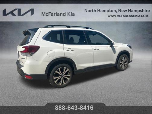 Crystal White Pearl 2024 Subaru Forester Limited