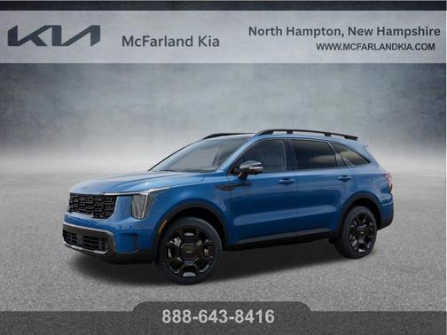 Mineral Blue 2026 Kia Sorento Hybrid X-LINE SX PRESTIGE