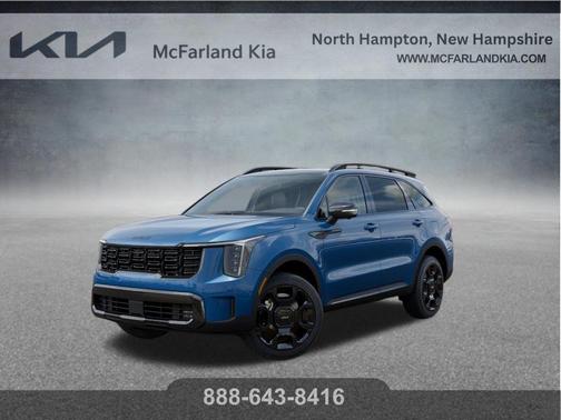 Mineral Blue 2026 Kia Sorento Hybrid X-LINE SX PRESTIGE