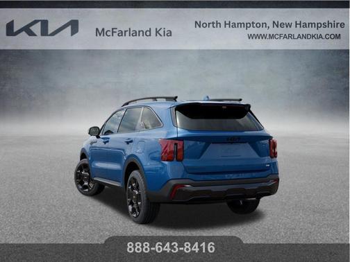 Mineral Blue 2026 Kia Sorento Hybrid X-LINE SX PRESTIGE