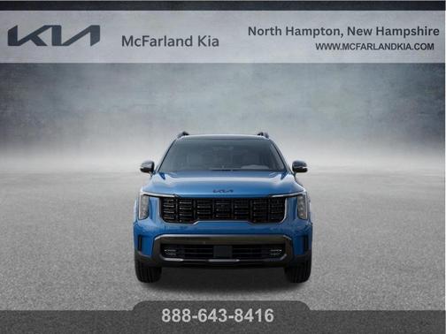 Mineral Blue 2026 Kia Sorento Hybrid X-LINE SX PRESTIGE