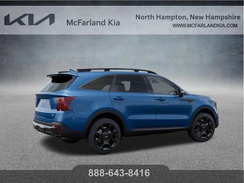 Mineral Blue 2026 Kia Sorento Hybrid X-LINE SX PRESTIGE