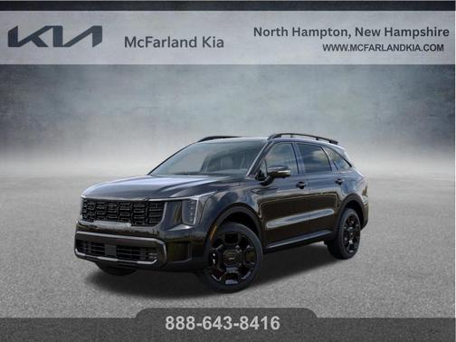 Ebony Black 2026 Kia Sorento X-Line SX Prestige
