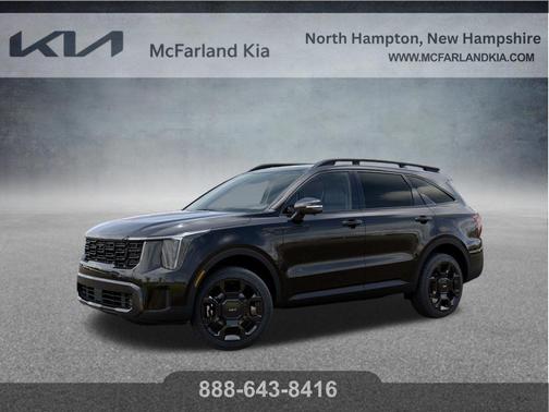 Ebony Black 2026 Kia Sorento X-Line SX Prestige