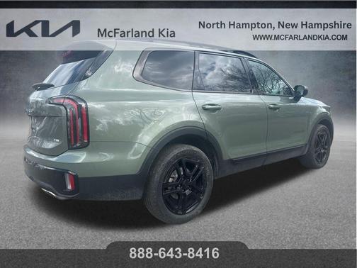 Jungle Green 2025 Kia Telluride EX X-Line