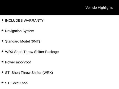 Crystal Black Silica 2023 Subaru WRX Limited
