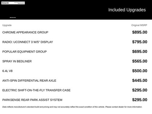 2018 RAM 2500 Tradesman