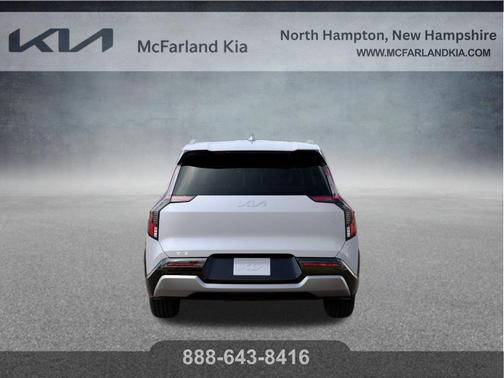 Glacial White Pearl 2026 Kia EV9 Land