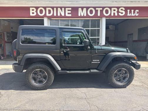 Green 2012 Jeep Wrangler Sport