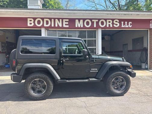 Green 2012 Jeep Wrangler Sport