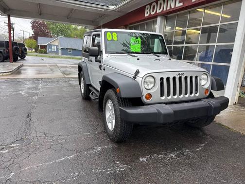 Silver 2008 Jeep Wrangler X