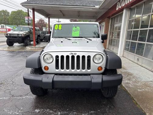 Silver 2008 Jeep Wrangler X