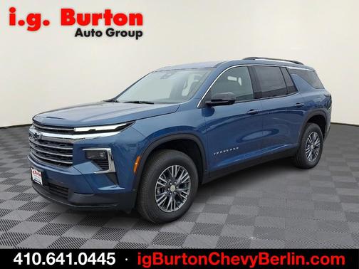 Lakeshore Blue 2026 Chevrolet Traverse LT