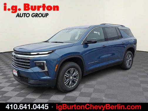 Lakeshore Blue 2026 Chevrolet Traverse LT