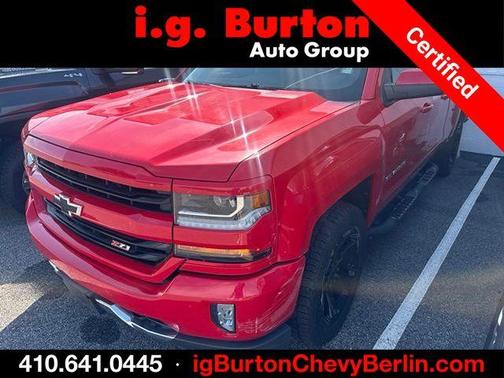 Red 2018 Chevrolet Silverado 1500 LT
