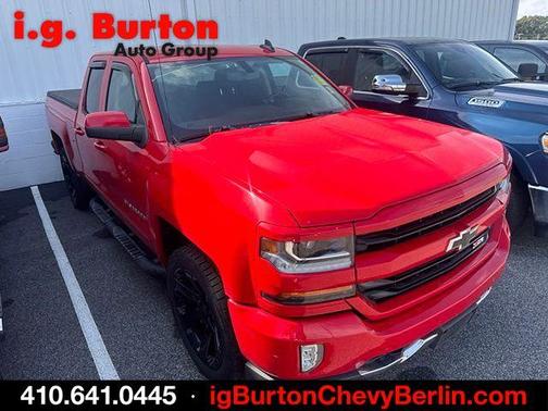 Red 2018 Chevrolet Silverado 1500 LT