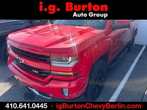 Red 2018 Chevrolet Silverado 1500 LT