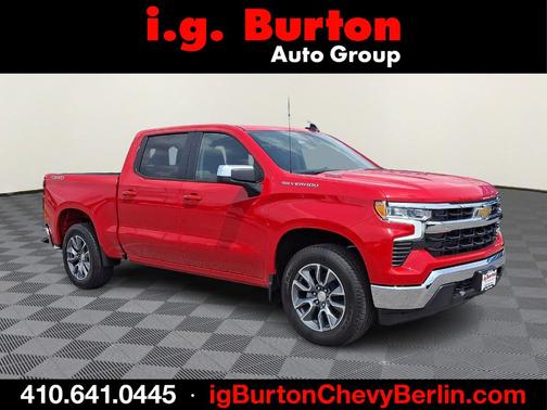 Red 2026 Chevrolet Silverado 1500 LT