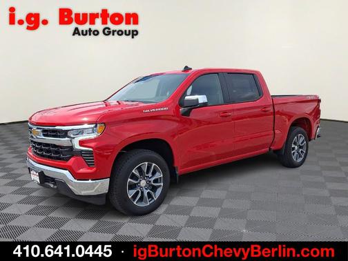 Red 2026 Chevrolet Silverado 1500 LT