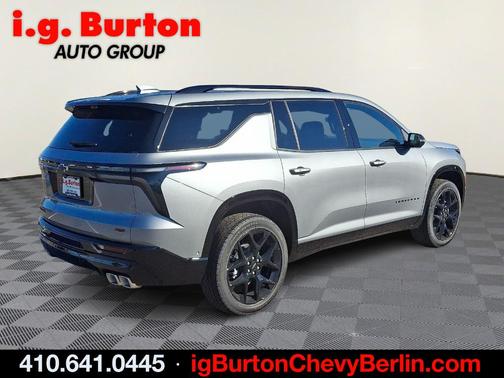 Sterling Gray Metallic 2026 Chevrolet Traverse RS