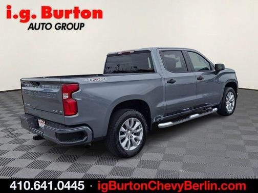 Steel Metallic 2020 Chevrolet Silverado 1500 Custom