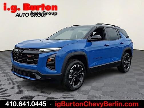 Blue Metallic 2026 Chevrolet Equinox RS
