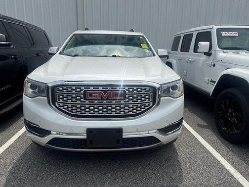 White Frost 2017 GMC Acadia Denali