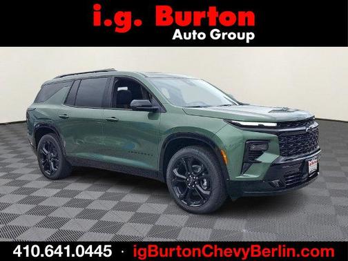 Green Metallic 2027 Chevrolet Traverse RS