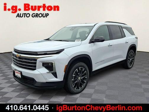 Polar White 2026 Chevrolet Traverse LT