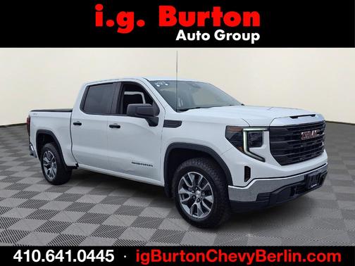 Summit White 2023 GMC Sierra 1500 Pro