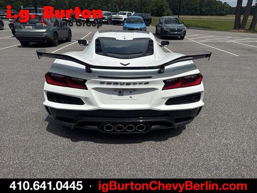 Arctic White 2024 Chevrolet Corvette Z06
