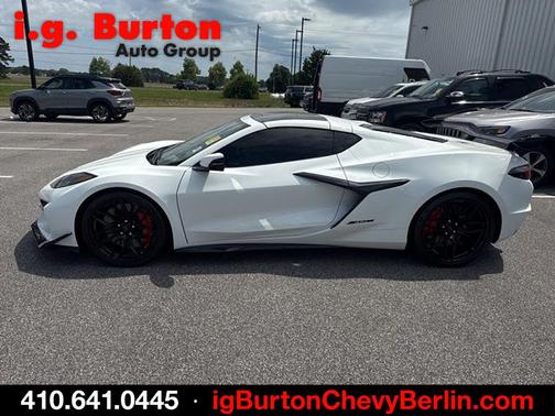 Arctic White 2024 Chevrolet Corvette Z06
