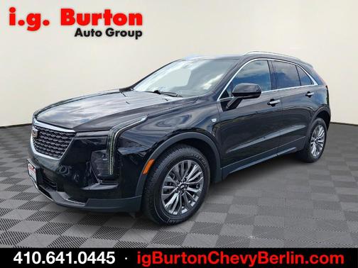 Black Metallic 2024 Cadillac XT4 Premium Luxury