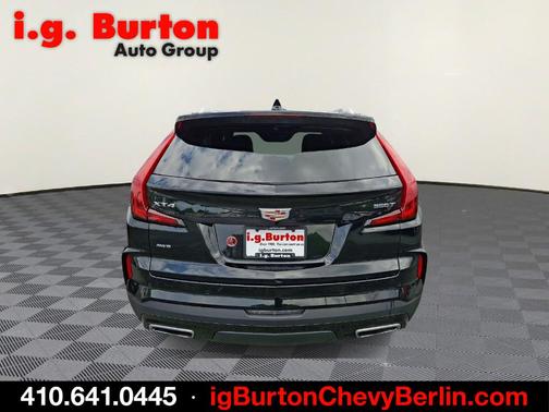 Black Metallic 2024 Cadillac XT4 Premium Luxury