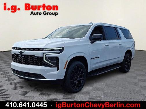 Summit White 2026 Chevrolet Suburban LS