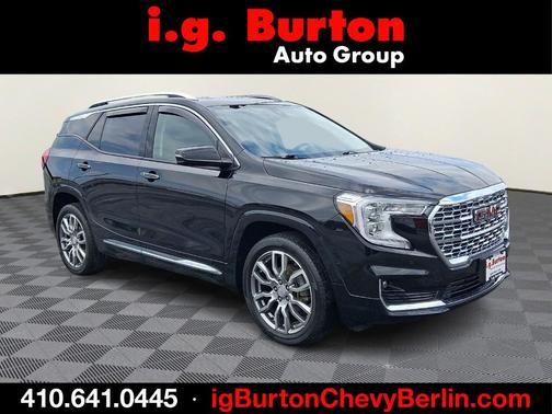 Ebony Twilight Metallic 2023 GMC Terrain Denali
