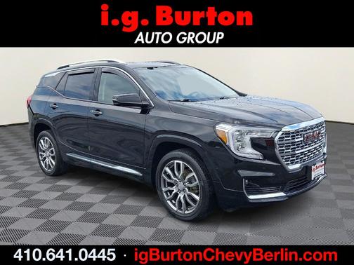 Ebony Twilight Metallic 2023 GMC Terrain Denali