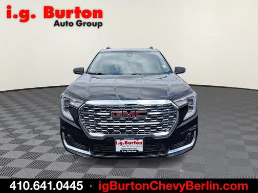 Ebony Twilight Metallic 2023 GMC Terrain Denali