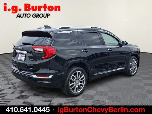Ebony Twilight Metallic 2023 GMC Terrain Denali