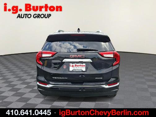 Ebony Twilight Metallic 2023 GMC Terrain Denali