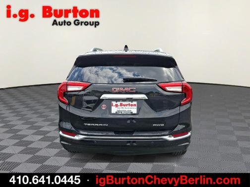 Ebony Twilight Metallic 2023 GMC Terrain Denali